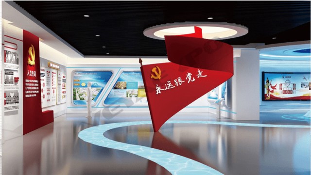 黨建展廳設(shè)計在設(shè)計中必須要了解的