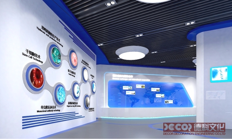 展館展廳設(shè)計中如何利用建筑形式和空間分區(qū)來展示不同主題？