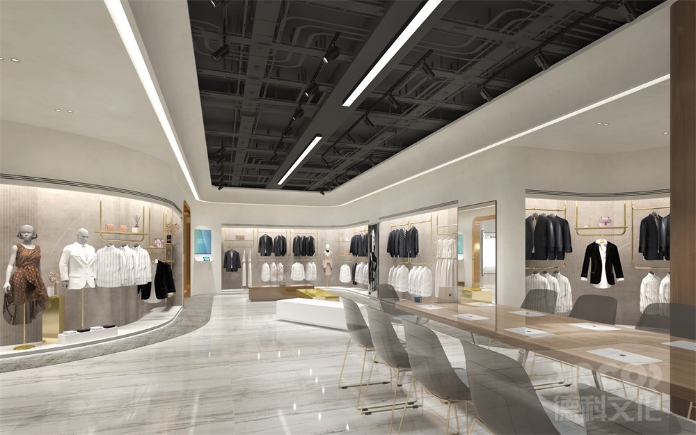 在服飾展館展廳設(shè)計中利用空間來展示服裝的不同風格和主題？