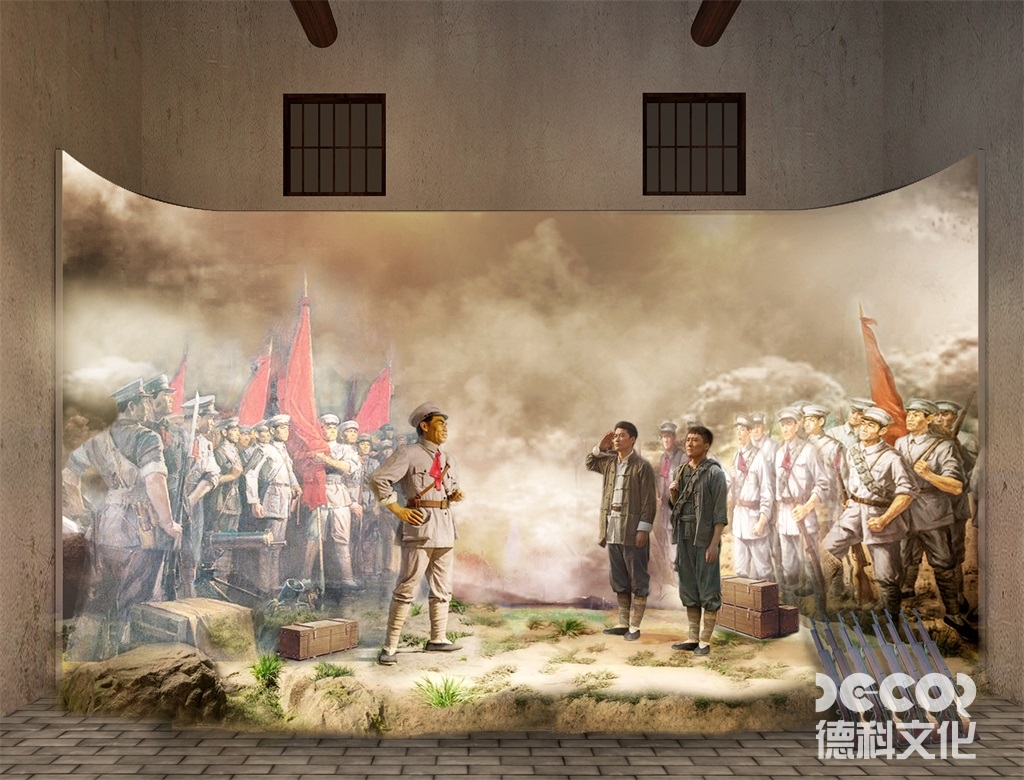 你認(rèn)為革命遺址紅色展館設(shè)計(jì)應(yīng)該如何體現(xiàn)歷史的真實(shí)性？