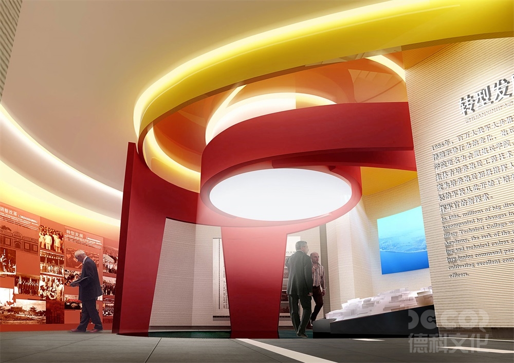 黨政展廳設(shè)計(jì)中的展示效果應(yīng)如何營造氛圍？