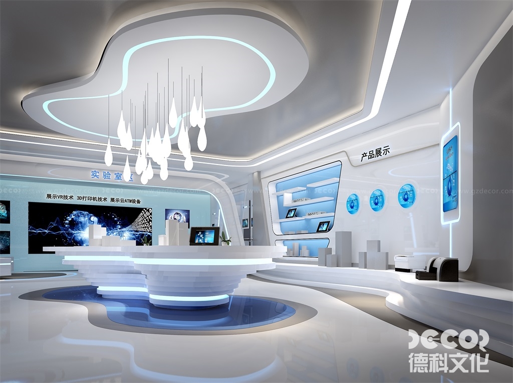 如何在科技展廳設(shè)計(jì)中展示科技與人類社會(huì)和文化的相互影響？